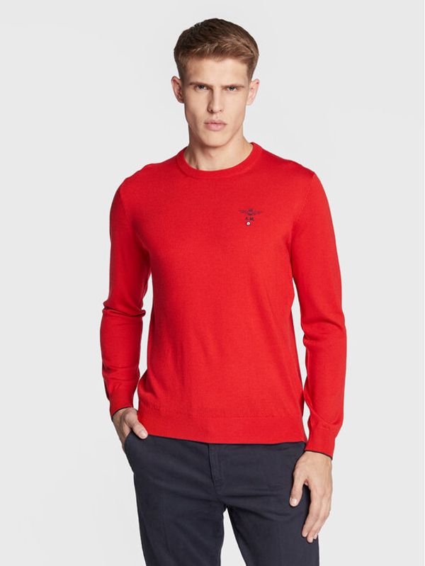 Aeronautica Militare Aeronautica Militare Пуловер 222MA1388L415 Червен Regular Fit