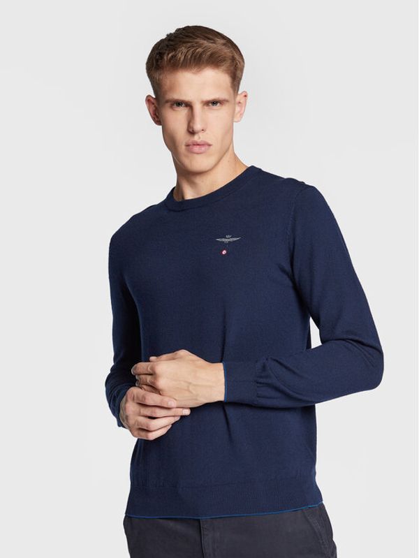 Aeronautica Militare Aeronautica Militare Пуловер 222MA1388L415 Тъмносин Regular Fit