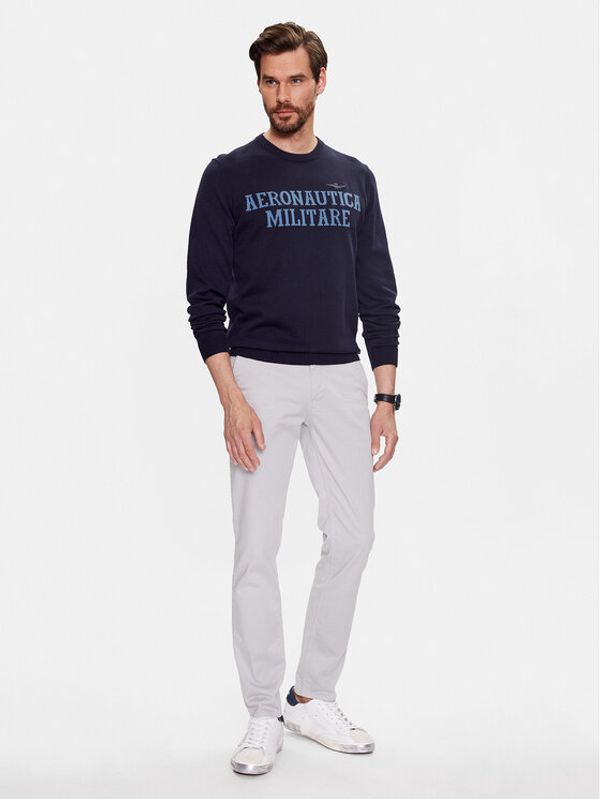 Aeronautica Militare Aeronautica Militare Пуловер 231MA1418L237 Тъмносин Regular Fit
