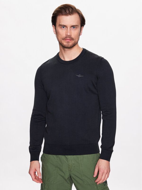 Aeronautica Militare Aeronautica Militare Пуловер 231MA1424L494 Тъмносин Regular Fit