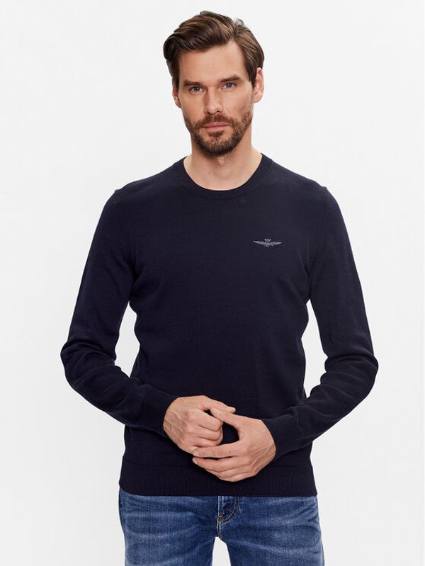 Aeronautica Militare Aeronautica Militare Пуловер 231MA1434L237 Тъмносин Regular Fit