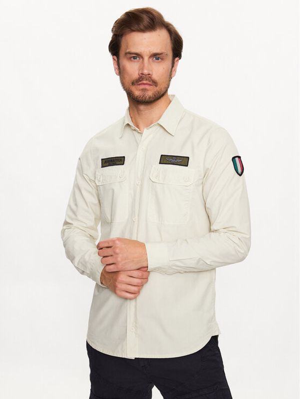 Aeronautica Militare Aeronautica Militare Риза 231CA1230CT3070 Екрю Reglan Fit