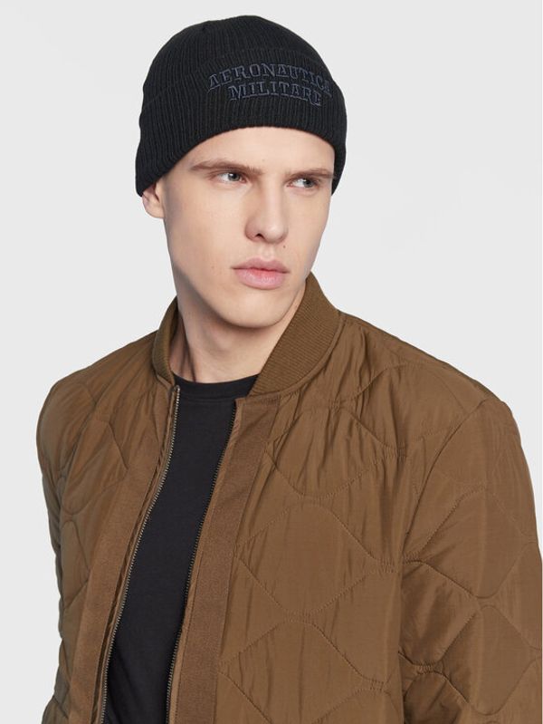 Aeronautica Militare Aeronautica Militare Шапка Cuffia 222CU043L488 Черен