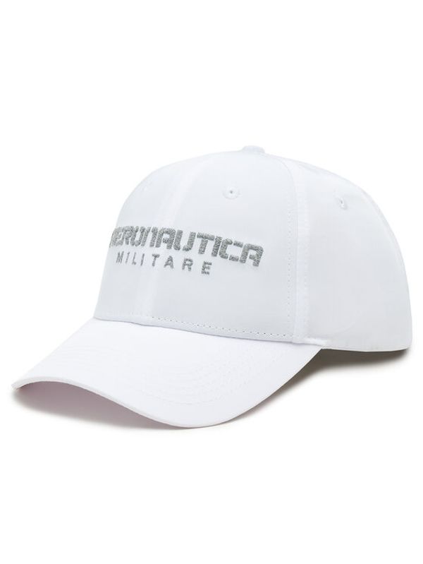 Aeronautica Militare Aeronautica Militare Шапка с козирка 231HA1138CT3105 Бял