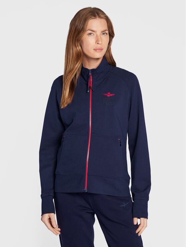 Aeronautica Militare Aeronautica Militare Суитшърт 222FE1697DF421 Тъмносин Regular Fit