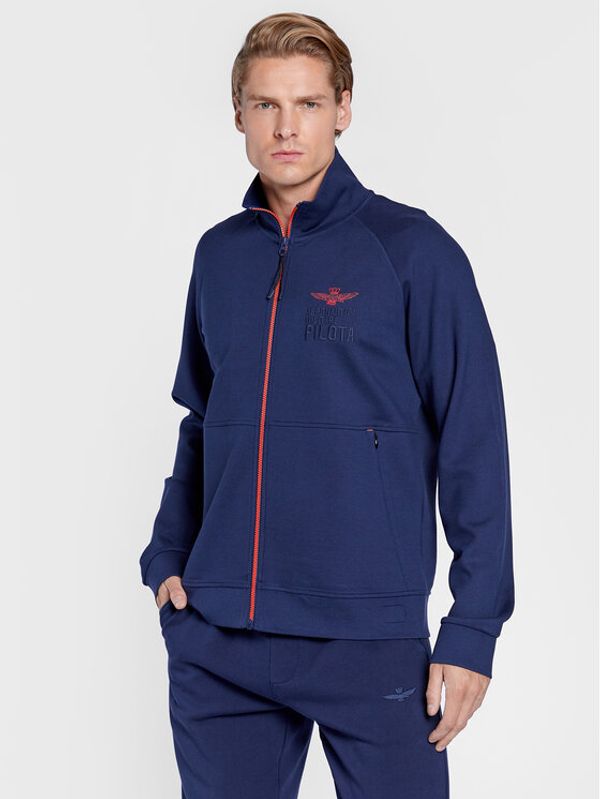 Aeronautica Militare Aeronautica Militare Суитшърт 222FE1697F421 Тъмносин Regular Fit