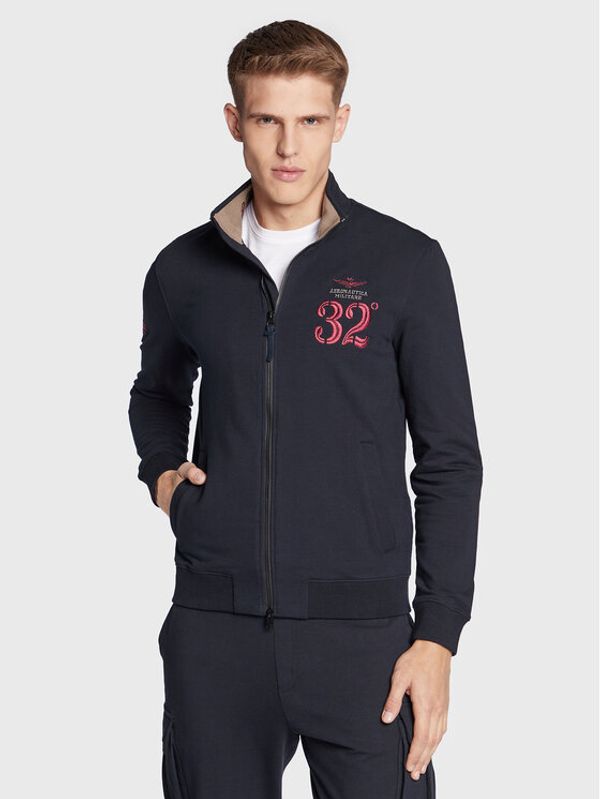 Aeronautica Militare Aeronautica Militare Суитшърт 222FE1715F439 Тъмносин Regular Fit