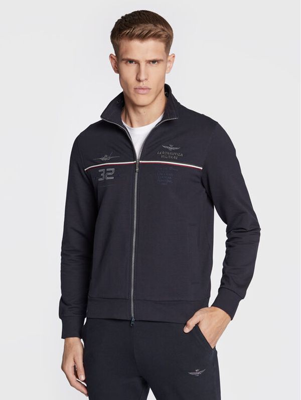 Aeronautica Militare Aeronautica Militare Суитшърт 222FE1725F481 Тъмносин Regular Fit