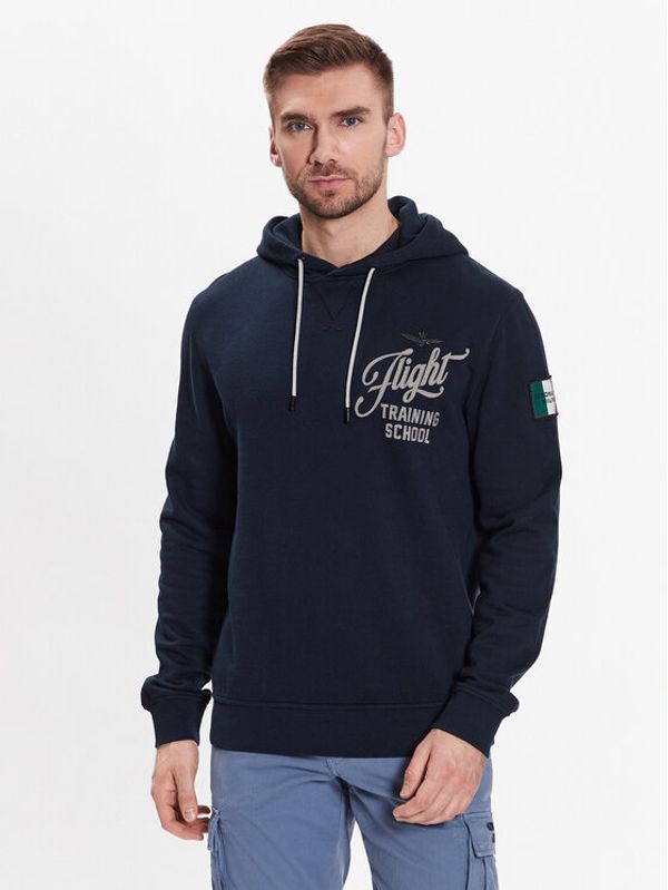 Aeronautica Militare Aeronautica Militare Суитшърт 231FE1747F488 Тъмносин Comfort Fit