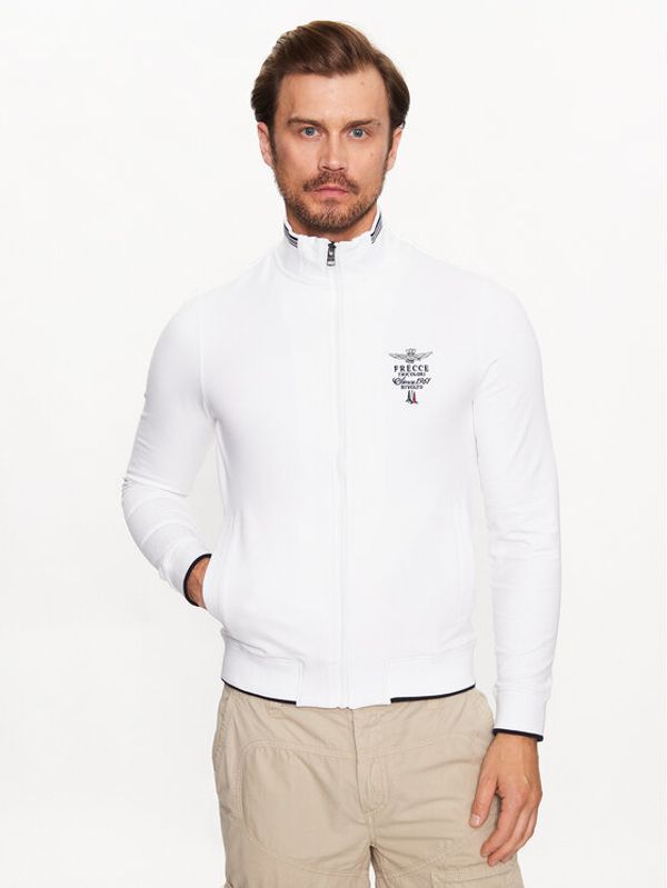 Aeronautica Militare Aeronautica Militare Суитшърт 231FE1756F459 Бял Regular Fit