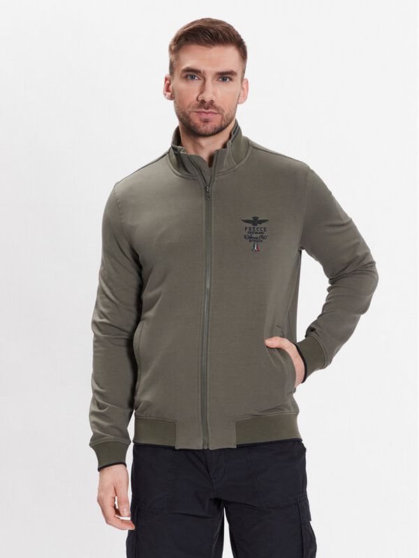 Aeronautica Militare Aeronautica Militare Суитшърт 231FE1756F459 Зелен Regular Fit