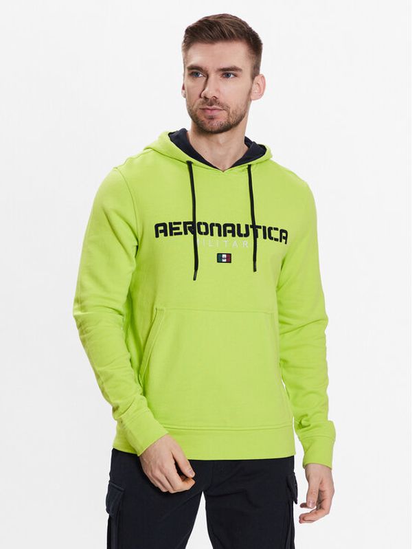 Aeronautica Militare Aeronautica Militare Суитшърт 231FE1762F501 Зелен Regular Fit