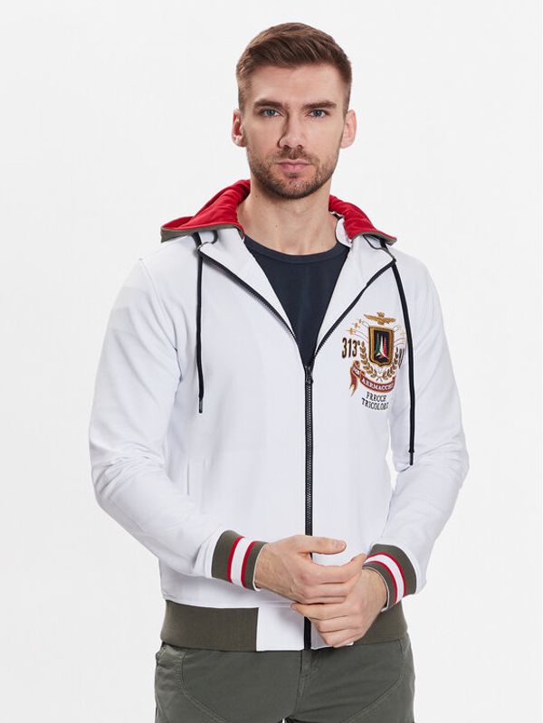 Aeronautica Militare Aeronautica Militare Суитшърт 231FE1765F419 Бял Regular Fit