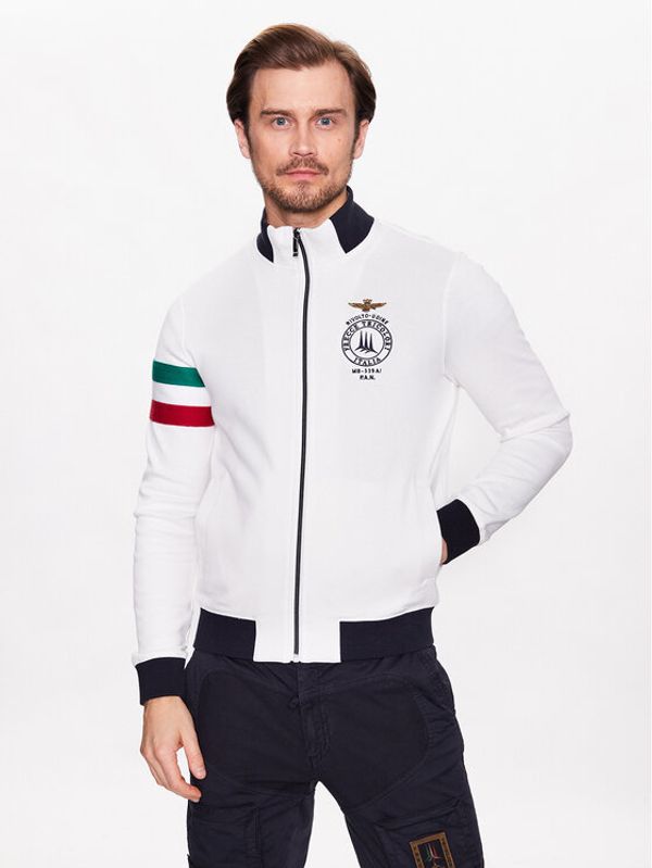 Aeronautica Militare Aeronautica Militare Суитшърт 231FE1771P215 Бял Regular Fit