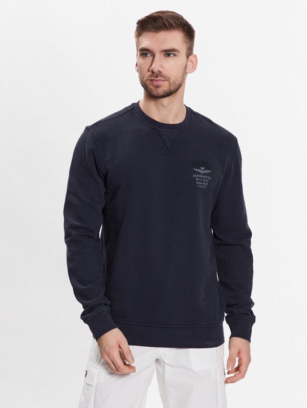 Aeronautica Militare Aeronautica Militare Суитшърт 231FE1777F503 Тъмносин Comfort Fit