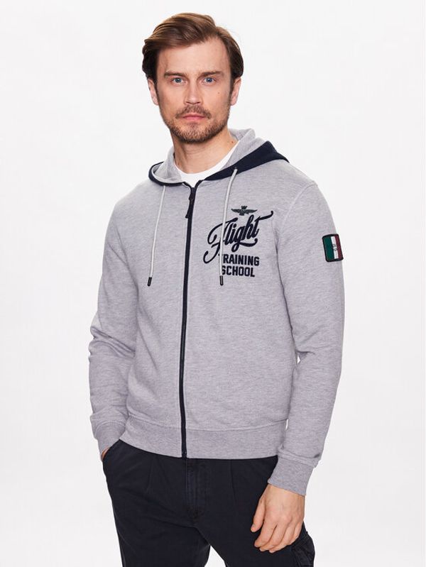 Aeronautica Militare Aeronautica Militare Суитшърт 231FE1783F488 Сив Comfort Fit