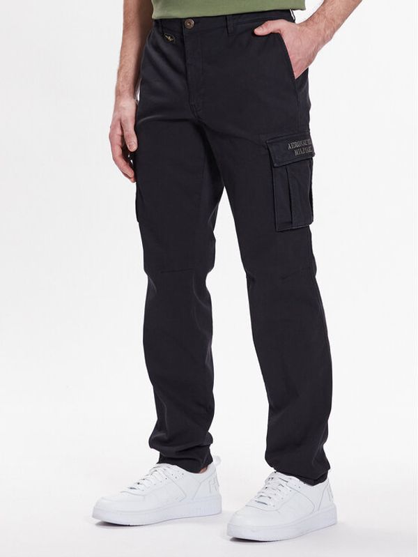 Aeronautica Militare Aeronautica Militare Текстилни панталони 231PA1329CT2443 Тъмносин Regular Fit