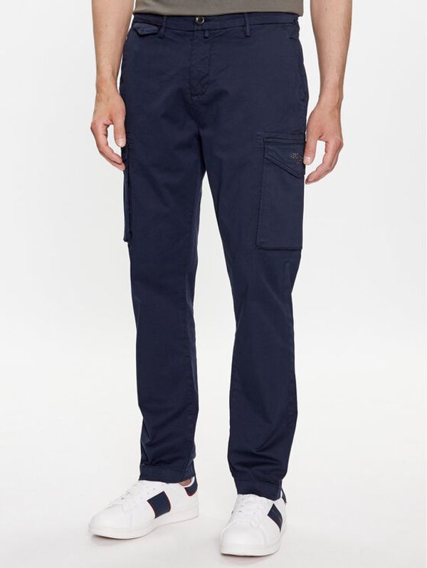 Aeronautica Militare Aeronautica Militare Текстилни панталони 231PA1503CT3093 Тъмносин Slim Fit