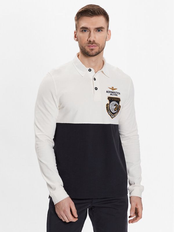 Aeronautica Militare Aeronautica Militare Тениска с яка и копчета 231PO1667P308 Цветен Comfort Fit