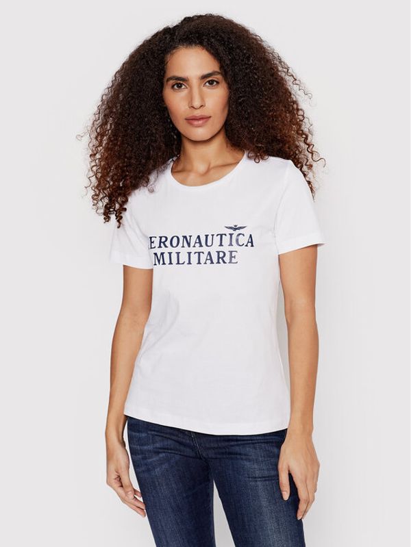 Aeronautica Militare Aeronautica Militare Тишърт 221TS1983DJ510 Бял Regular Fit