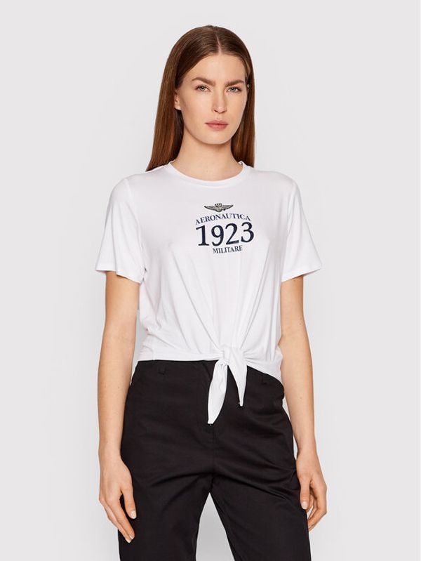 Aeronautica Militare Aeronautica Militare Тишърт 221TS1985DJ414 Бял Regular Fit
