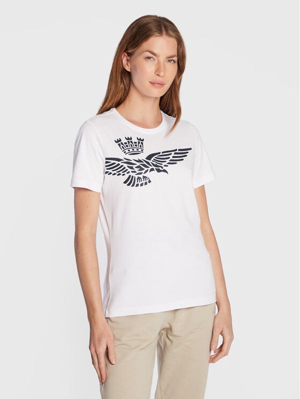 Aeronautica Militare Aeronautica Militare Тишърт 222TS1992DJ550 Бял Regular Fit