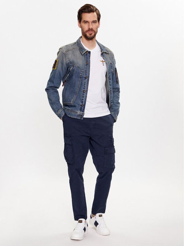 Aeronautica Militare Aeronautica Militare Тишърт 231TS1580J372 Бял Regular Fit