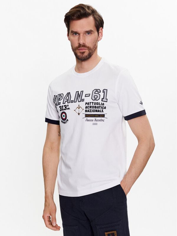 Aeronautica Militare Aeronautica Militare Тишърт 231TS2071J589 Бял Regular Fit