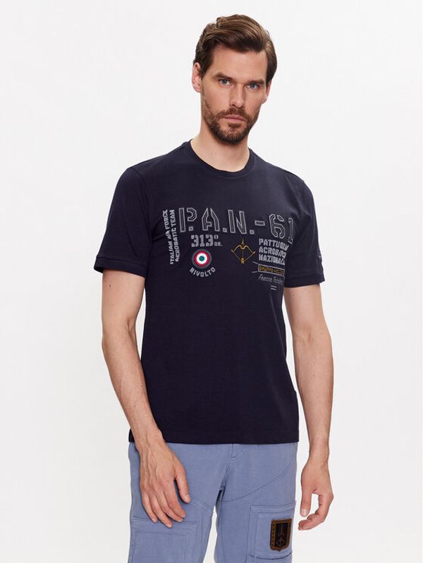 Aeronautica Militare Aeronautica Militare Тишърт 231TS2071J589 Тъмносин Regular Fit