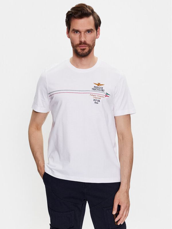 Aeronautica Militare Aeronautica Militare Тишърт 231TS2078J592 Бял Regular Fit