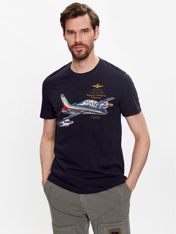 Aeronautica Militare Aeronautica Militare Тишърт 231TS2080J538 Тъмносин Regular Fit