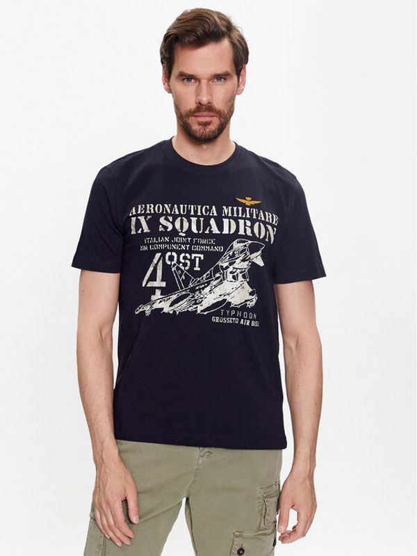 Aeronautica Militare Aeronautica Militare Тишърт 231TS2081J538 Тъмносин Regular Fit