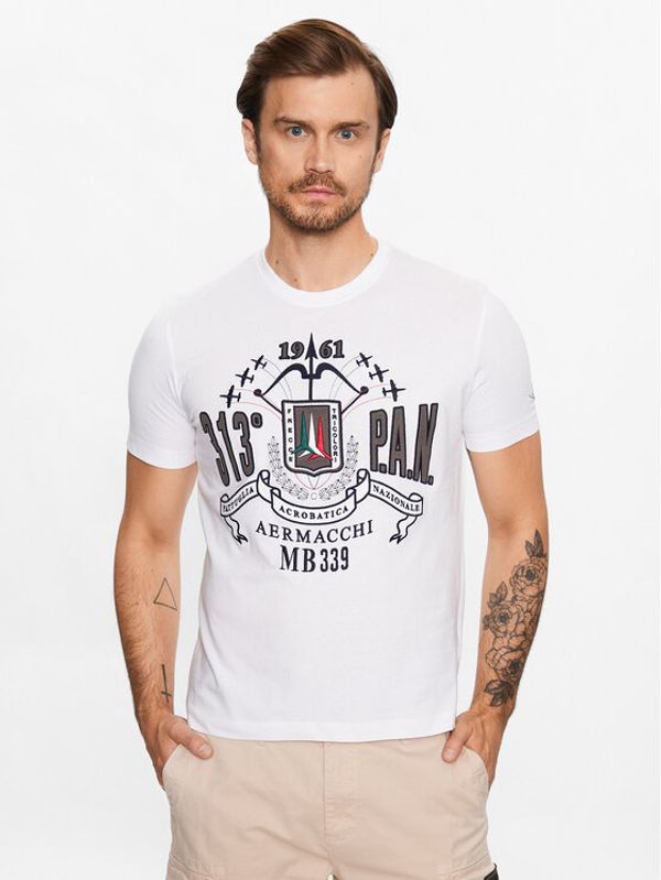 Aeronautica Militare Aeronautica Militare Тишърт 231TS2087J597 Бял Regular Fit