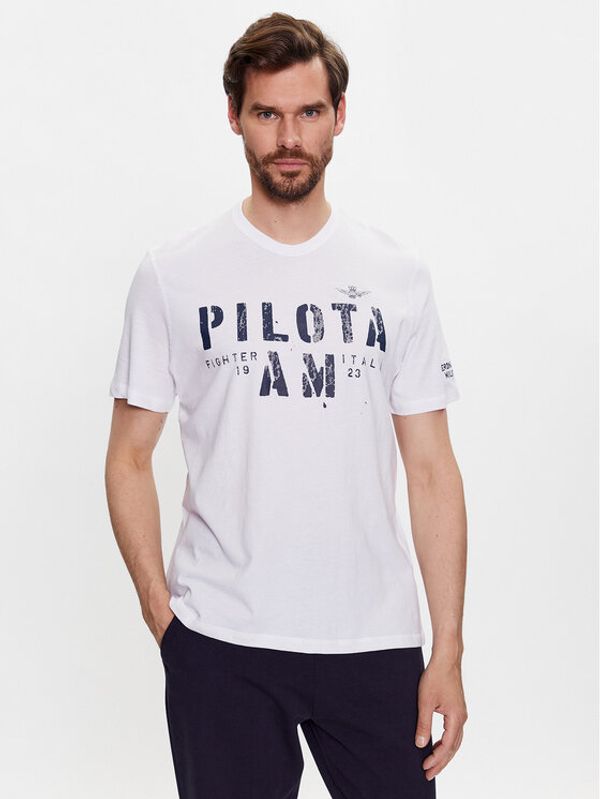 Aeronautica Militare Aeronautica Militare Тишърт 231TS2092J538 Бял Regular Fit