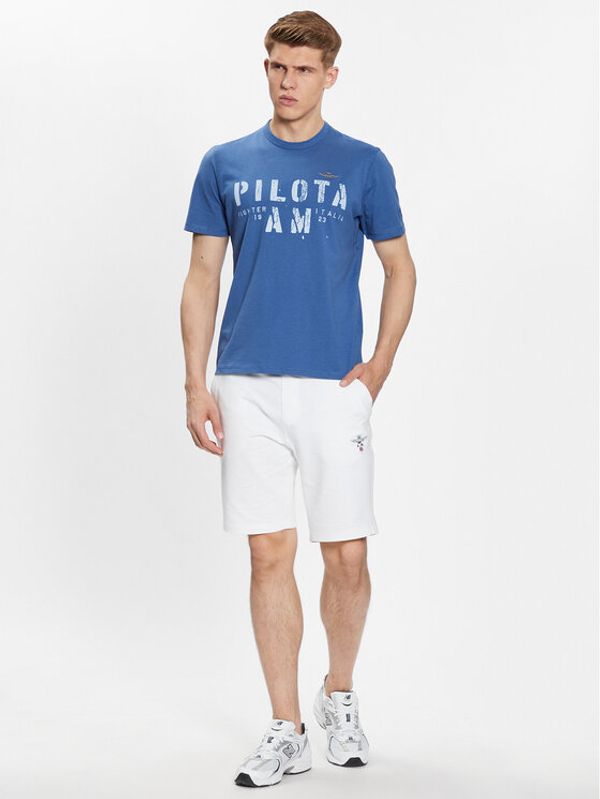 Aeronautica Militare Aeronautica Militare Тишърт 231TS2092J538 Син Regular Fit