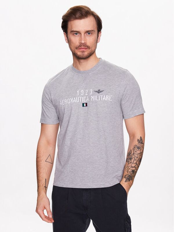 Aeronautica Militare Aeronautica Militare Тишърт 231TS2099J584 Сив Comfort Fit