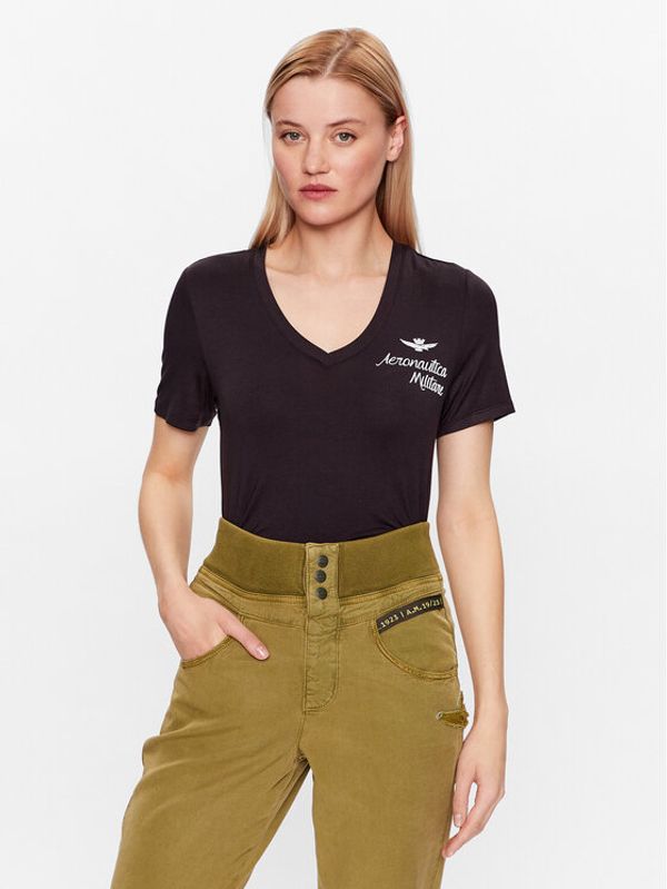Aeronautica Militare Aeronautica Militare Тишърт 231TS2109DJ601 Черен Regular Fit