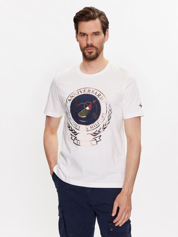 Aeronautica Militare Aeronautica Militare Тишърт 231TS2118J594 Бял Regular Fit