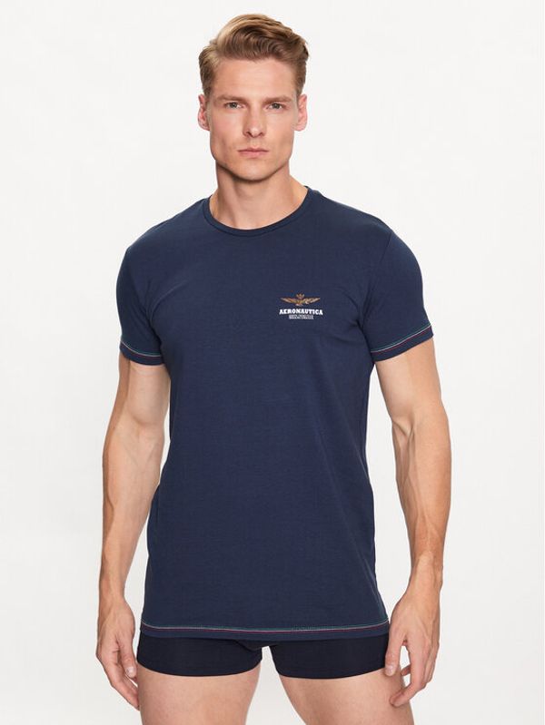 Aeronautica Militare Aeronautica Militare Тишърт AM1UTI003 Тъмносин Regular Fit