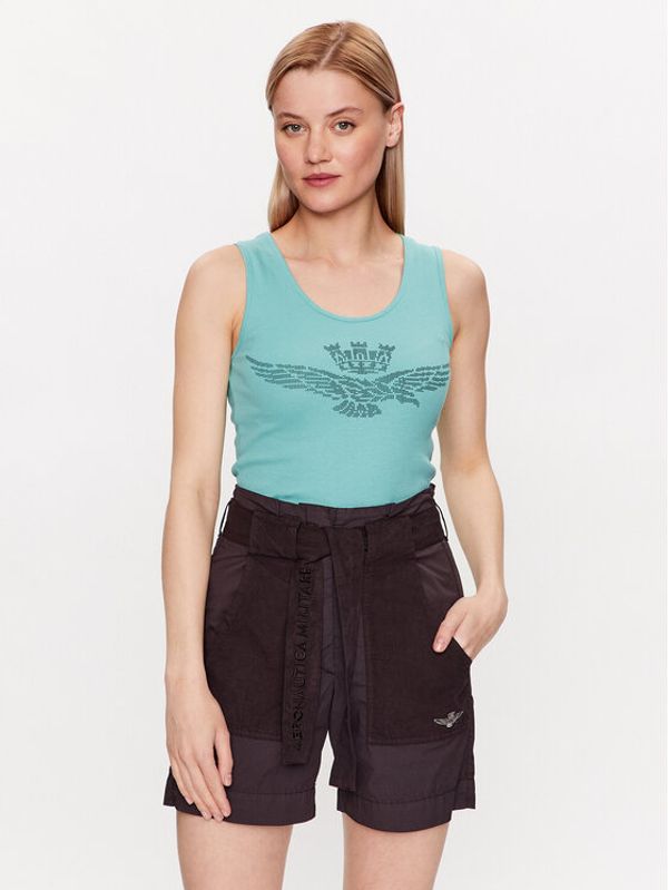 Aeronautica Militare Aeronautica Militare топ 231TS2114DJ585 Зелен Regular Fit