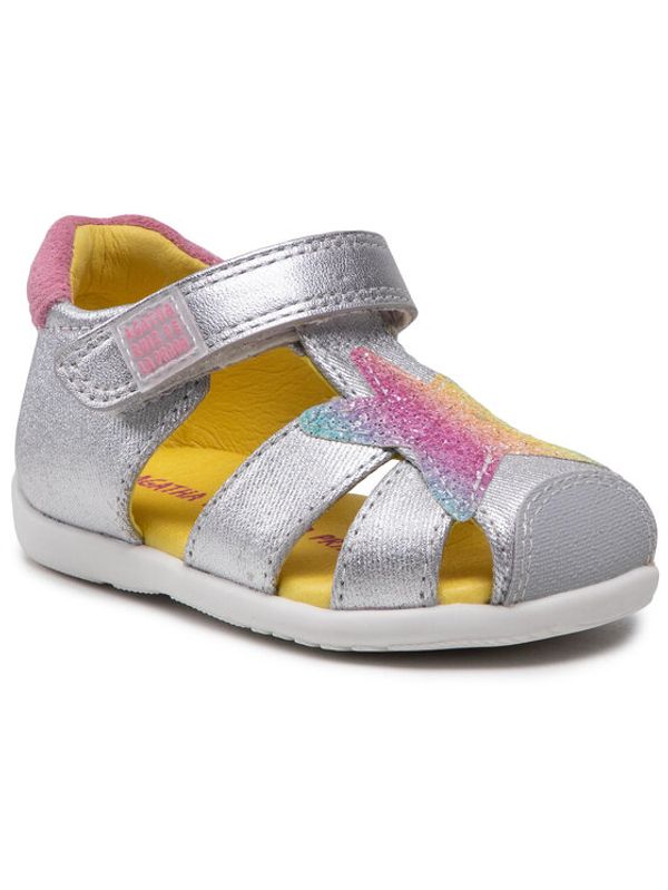 Agatha Ruiz de la Prada Agatha Ruiz de la Prada Сандали 212902 Сребрист