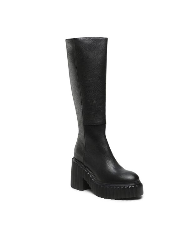 AGL AGL Ботуши D263529PGKK0011013 Черен