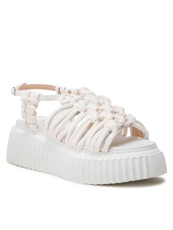 AGL AGL Сандали Alice Flatform D642072PQKE158A634 Бял