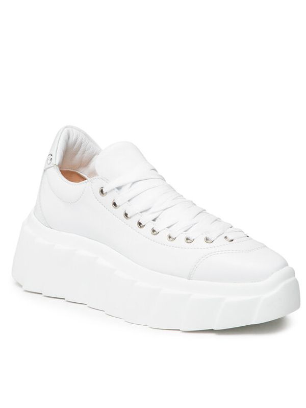 AGL AGL Сникърси Blondie Ties D943005PGKB1152101 Бял