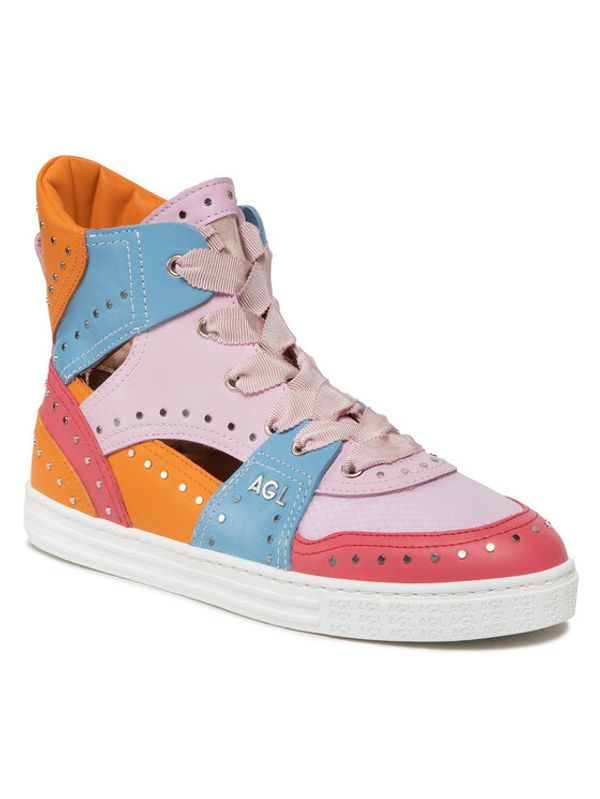 AGL AGL Сникърси Giorgia High D936503PGKZ077F163 Розов