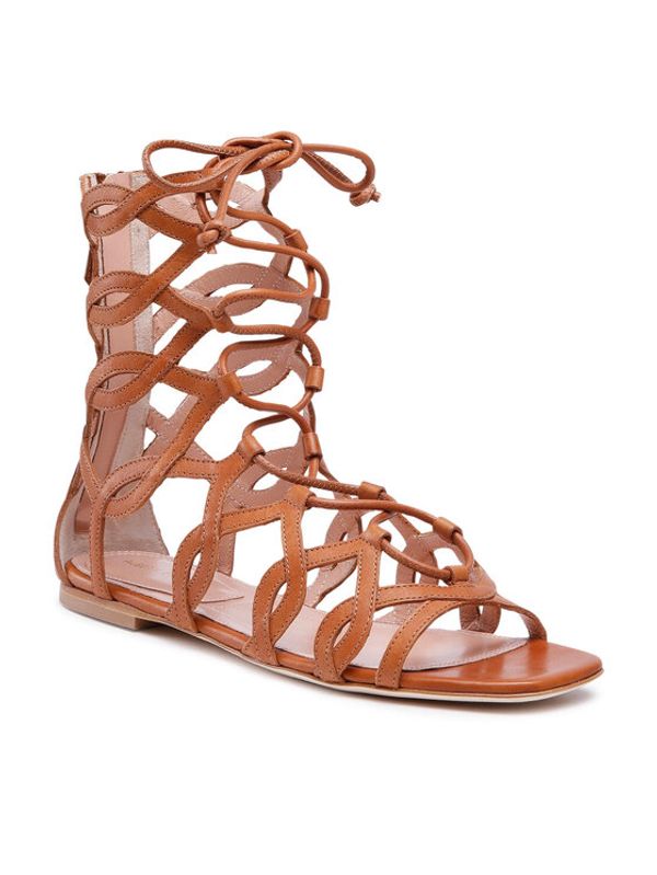 Alberta Ferretti Alberta Ferretti Сандали 22152A6339 8002 Кафяв