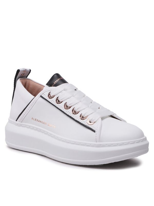 Alexander Smith Alexander Smith Сникърси Wembley ASAWE2D00WBK Бял