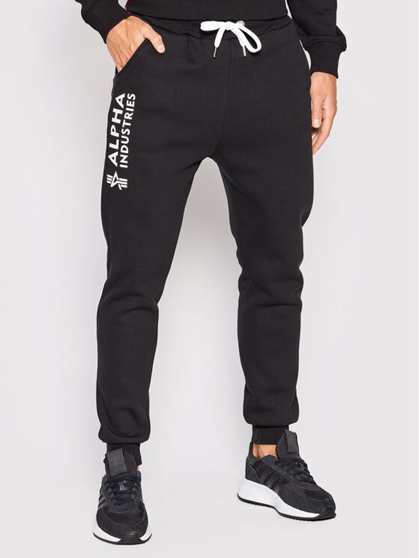 Alpha Industries Alpha Industries Долнище анцуг Basic 116368 Черен Regular Fit