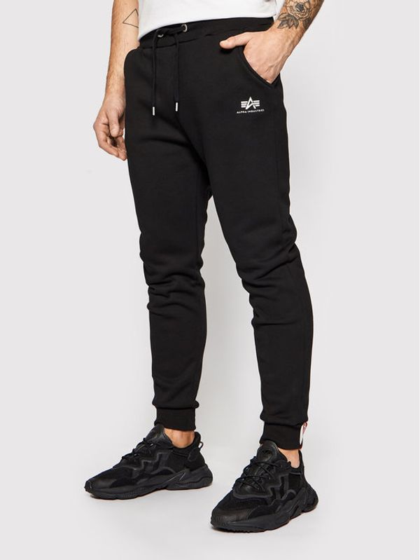 Alpha Industries Alpha Industries Долнище анцуг Basic Jogger 116370 Черен Slim Fit