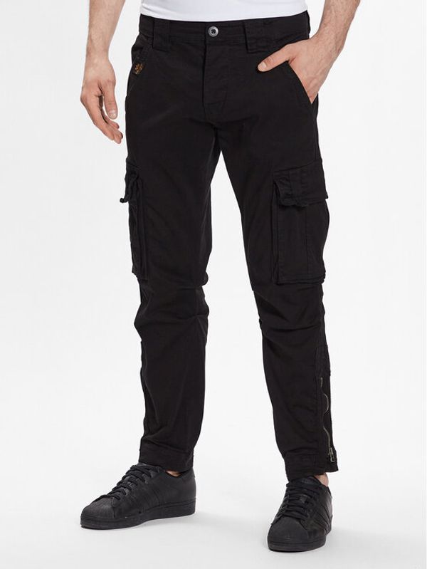Alpha Industries Alpha Industries Дънки Task Force Pant Черен Regular Fit